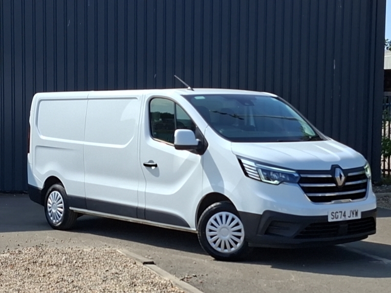 Renault Trafic Sl30 Blue Dci 130 Advance Van White #7
