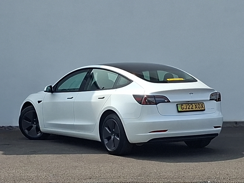 Tesla Model 3 Long Range Awd White #2