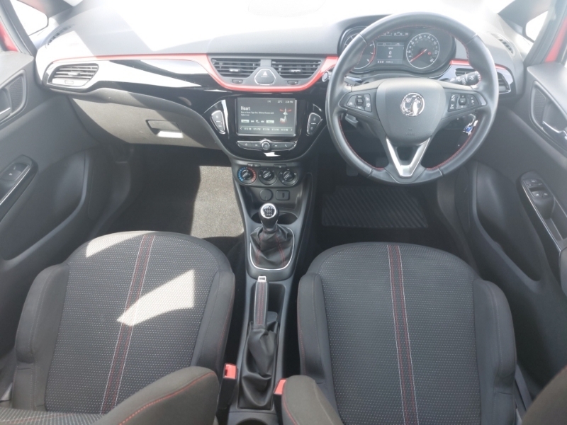 Vauxhall Corsa 1.4T 100 Sri Nav MA68XYF Red #3