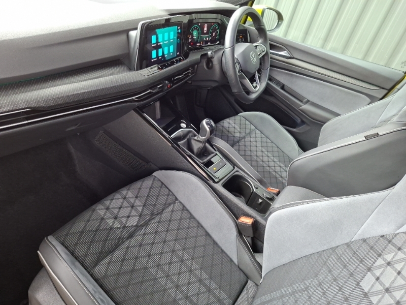 Volkswagen Golf 1.5 Tsi R-line Yellow #5
