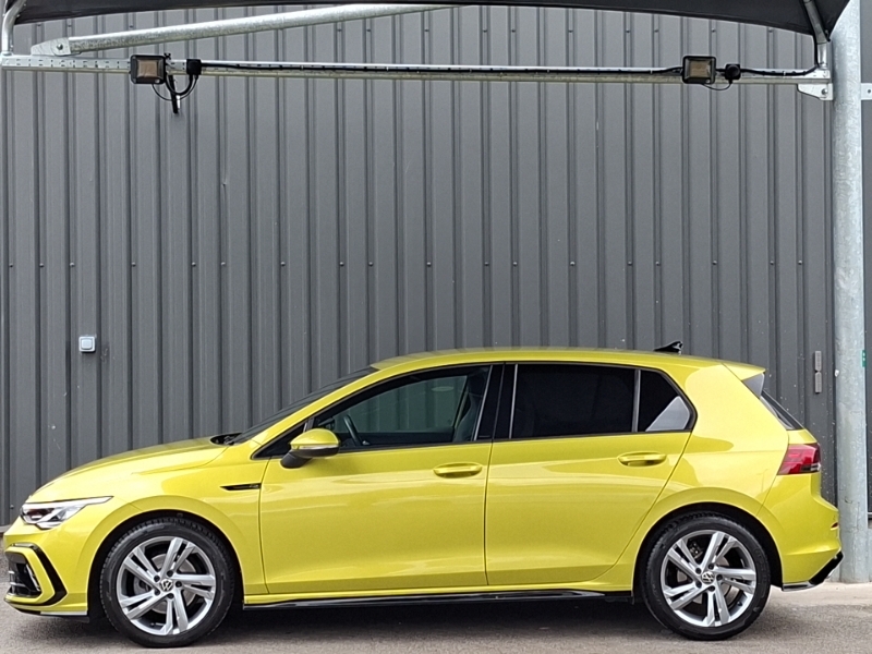 Volkswagen Golf 1.5 Tsi R-line Yellow #4
