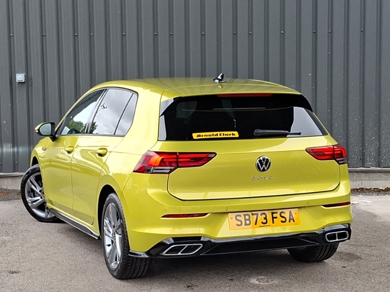 Volkswagen Golf 1.5 Tsi R-line Yellow #2
