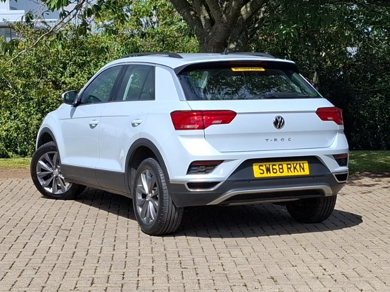 Volkswagen T-Roc 1.5 Tsi Evo Se Dsg SW68RKN Silver #2