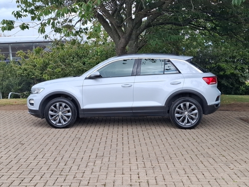 Volkswagen T-Roc 1.5 Tsi Evo Se Dsg SW68RKN Silver #4