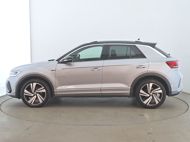 Volkswagen T-Roc 1.5 Tsi R-line Dsg FL23NAE Silver #4