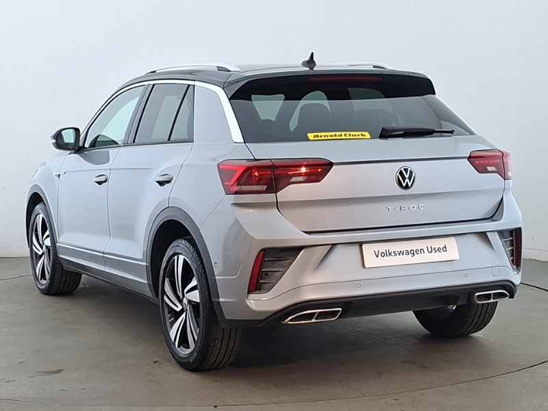 Volkswagen T-Roc 1.5 Tsi R-line Dsg FL23NAE Silver #2
