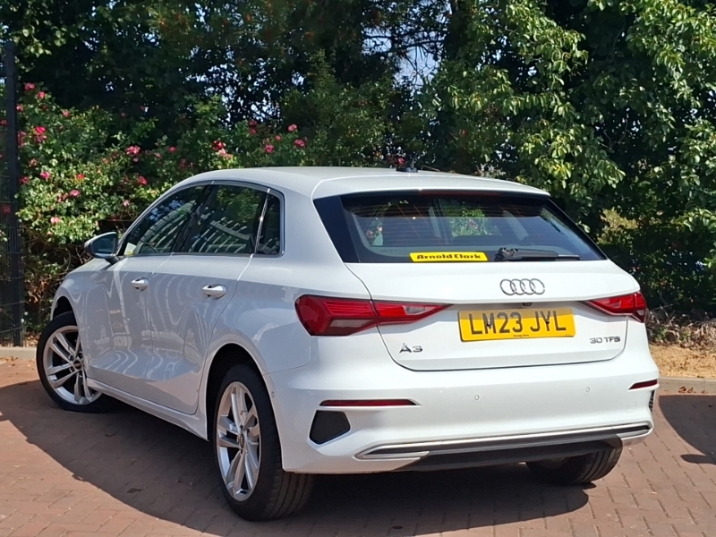 Audi A3 30 Tfsi Sport S Tronic Comfortsound White #2