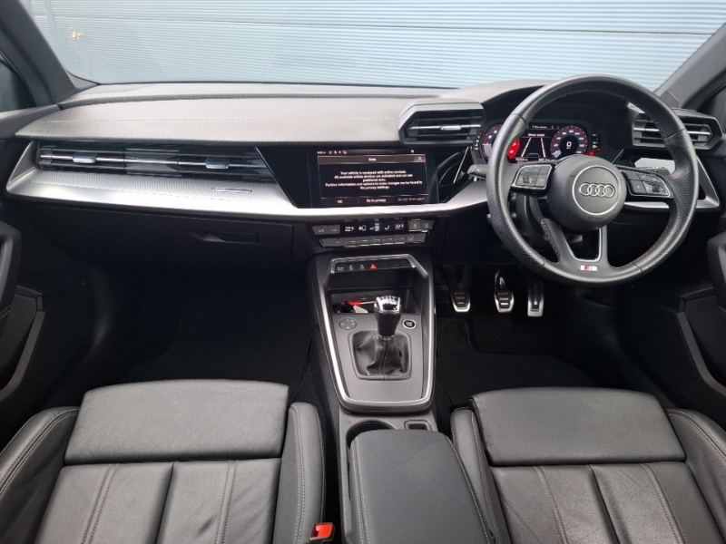 Audi A3 30 Tfsi S Line GL23MLN White #3