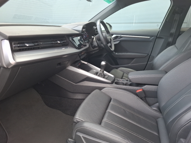 Audi A3 30 Tfsi S Line GL23MLN White #5