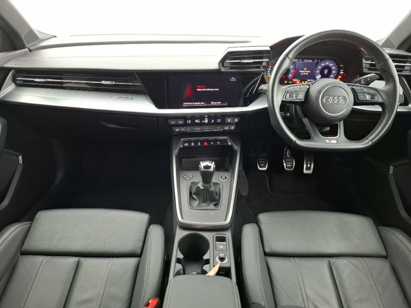 Audi A3 35 Tfsi S Line Comfortsound Black #3