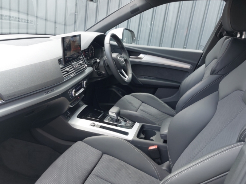 Audi Q5 40 Tdi Quattro S Line S Tronic Cs White #5