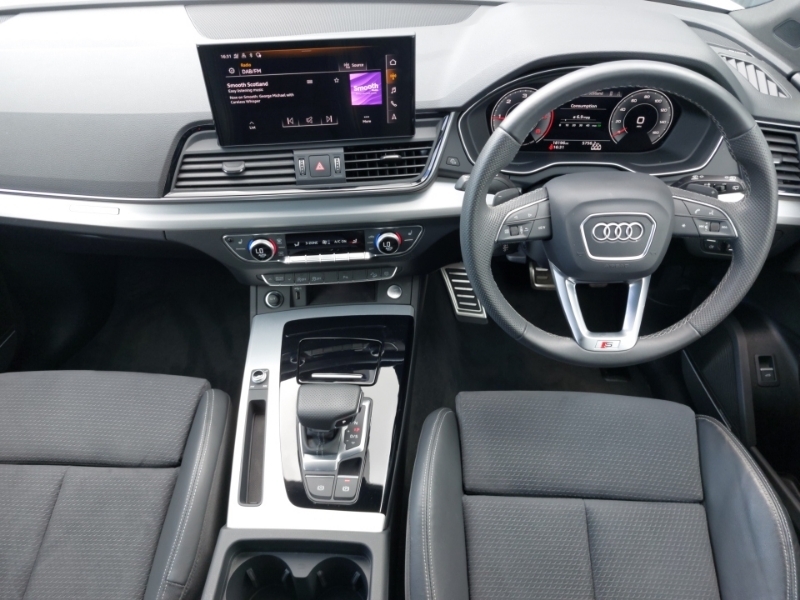 Audi Q5 40 Tdi Quattro S Line S Tronic Cs White #3
