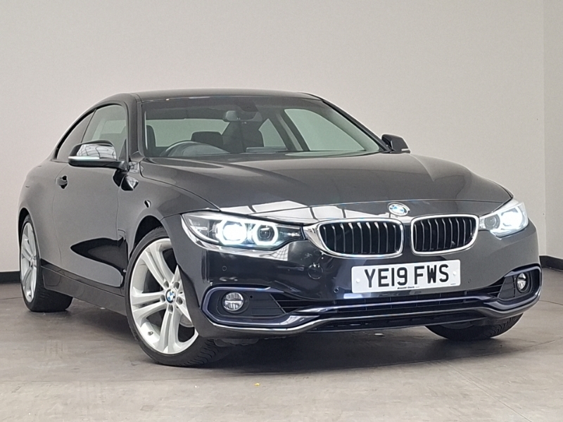 BMW 4 Series 420I Sport Business Media Black