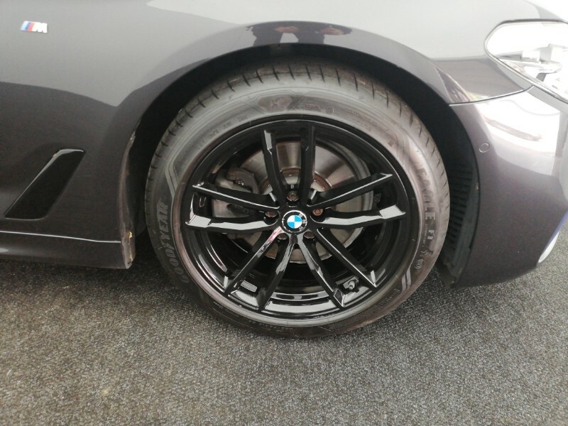 BMW 5 Series 530E Se Black #11
