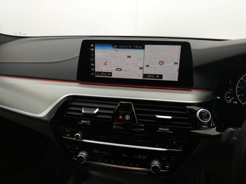 BMW 5 Series 530E Se Black #9