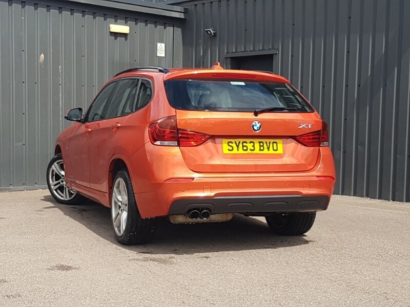 BMW X1 Xdrive20i M Sport Orange #2