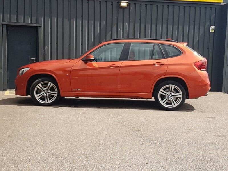 BMW X1 Xdrive20i M Sport Orange #4