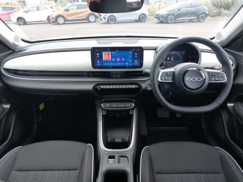 Fiat 600 1.2 Hybrid 48V Edct-6 White #3