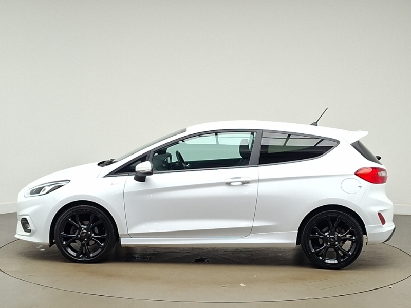 Ford Fiesta 1.0 Ecoboost 125 St-line SW19FWU White #4