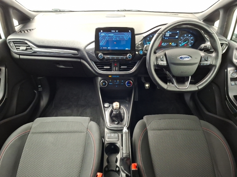 Ford Fiesta 1.0 Ecoboost 125 St-line SW19FWU White #3