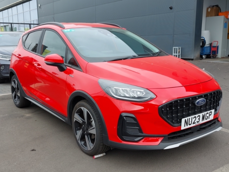 Ford Fiesta 1.0 Ecoboost Hybrid Mhev 125 Active Red