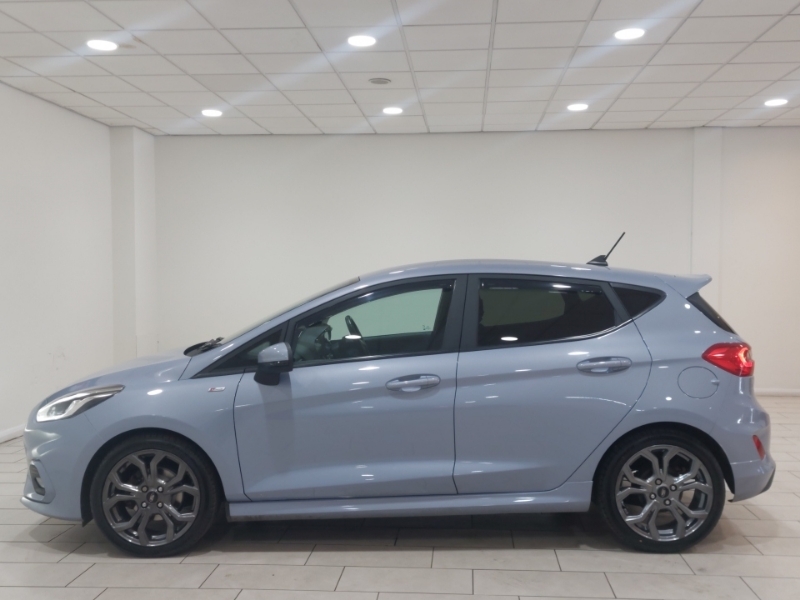 Ford Fiesta 1.0 Ecoboost Hybrid Mhev 125 St-line Edition Blue #4
