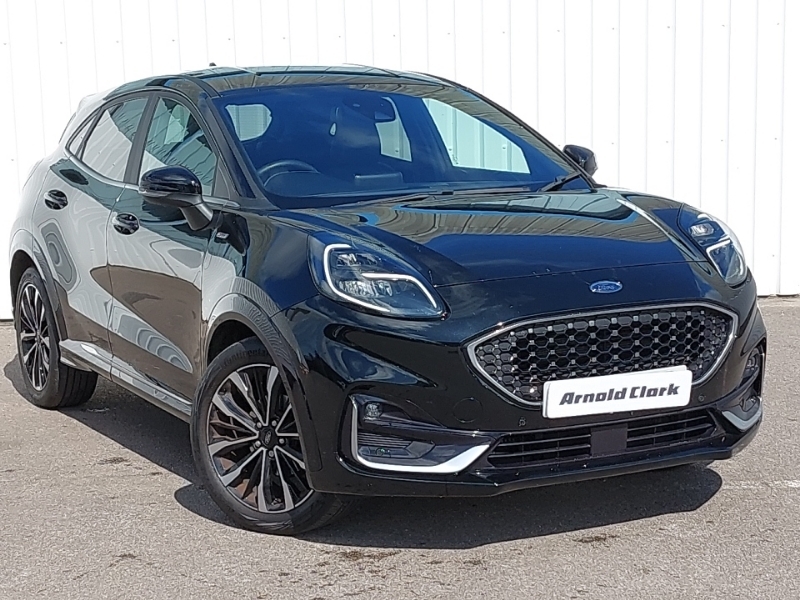 Ford Puma 1.0 Ecoboost Hybrid Mhev 155 St-line Vignale Black