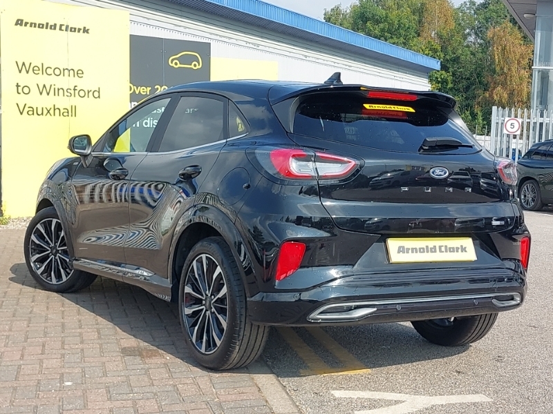 Ford Puma 1.0 Ecoboost Hybr Mhev 155 St-line Vignale Dct Black #2