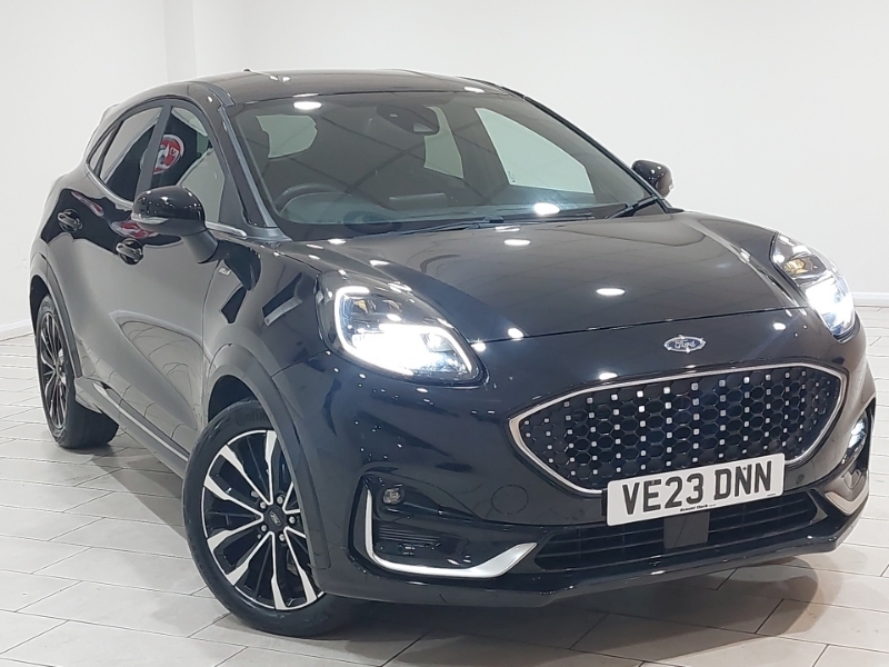 Ford Puma 1.0 Ecoboost Hybr Mhev 155 St-line Vignale Dct Black