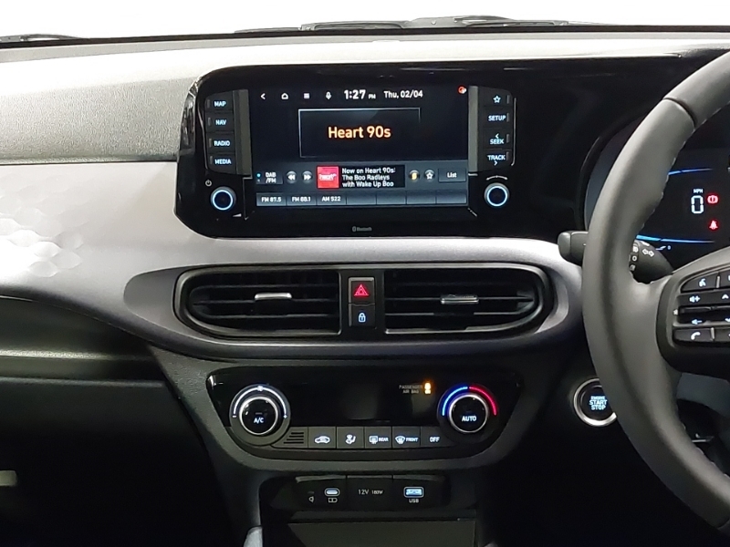 Hyundai I10 Advance Blue #11