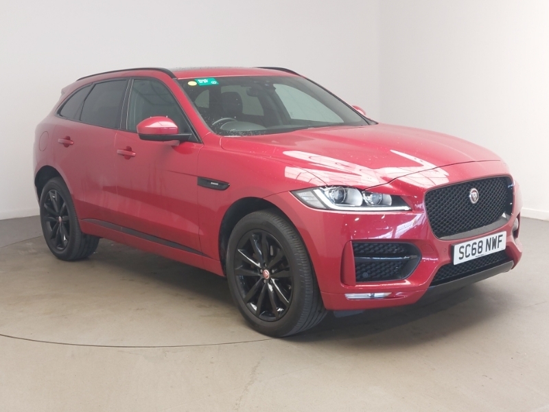 Jaguar F-Pace 2.0D R-sport Awd Red
