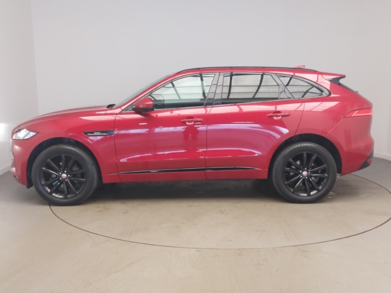 Jaguar F-Pace 2.0D R-sport Awd Red #4