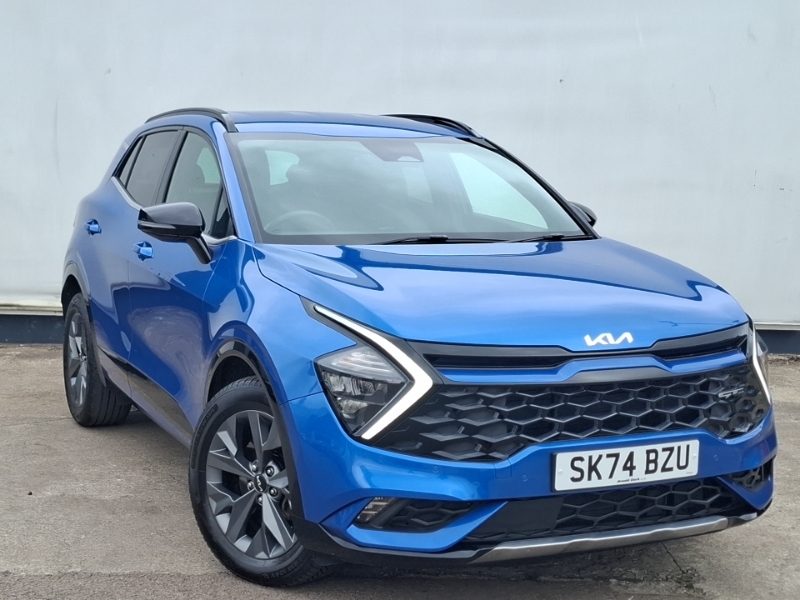 Kia Sportage 1.6T Gdi 207 Hev Gt-line Blue