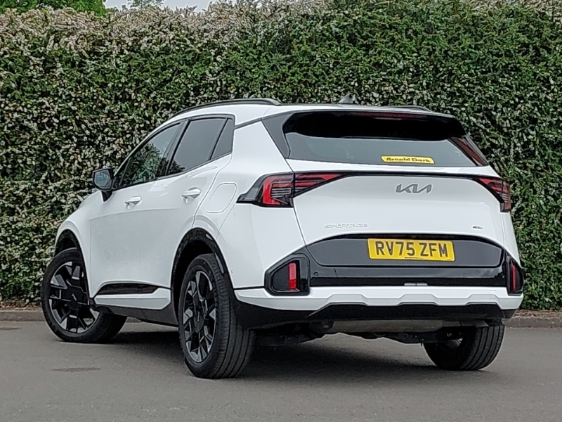 Kia Sportage 1.6T Gdi Hev Gt-line S White #2