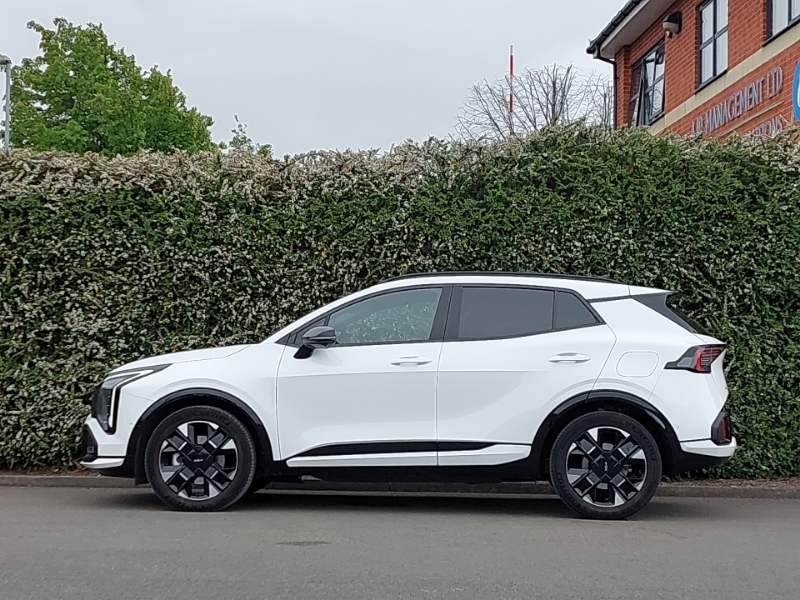 Kia Sportage 1.6T Gdi Hev Gt-line S White #4