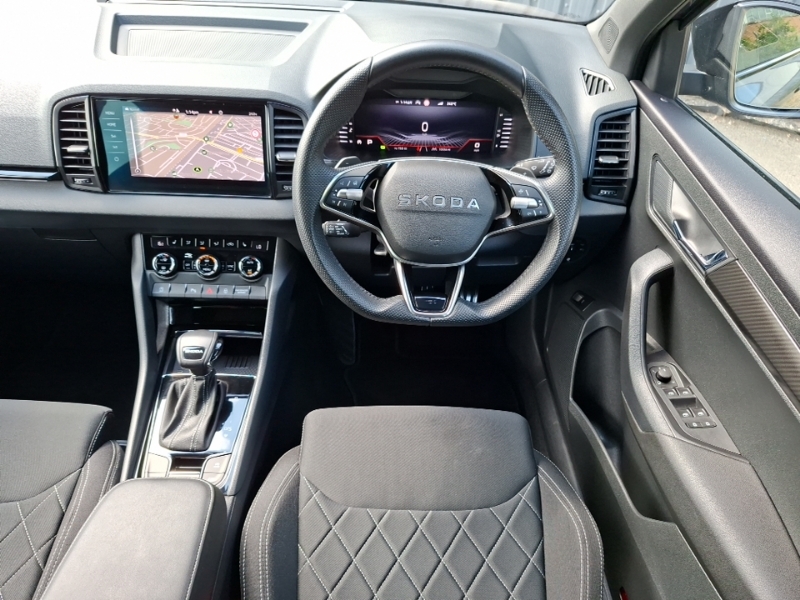 Skoda Karoq 1.5 Tsi Act Sportline Edition Dsg Euro 6 Ss White #8
