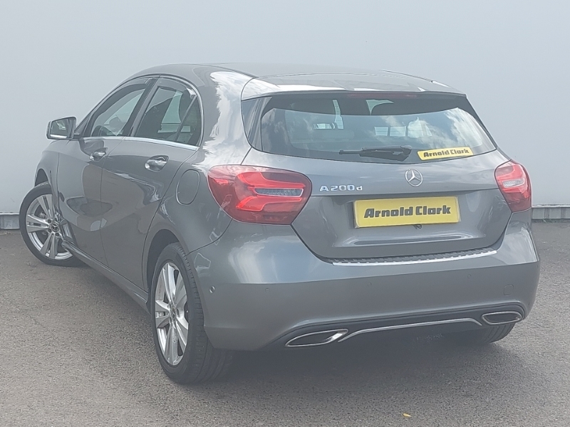 Mercedes-Benz A Class A 200 D Amg Line Silver #2
