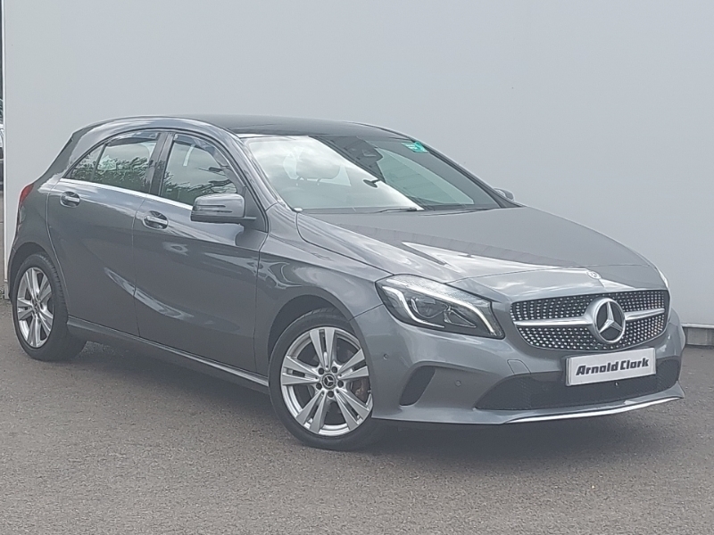 Mercedes-Benz A Class A 200 D Amg Line Silver #1