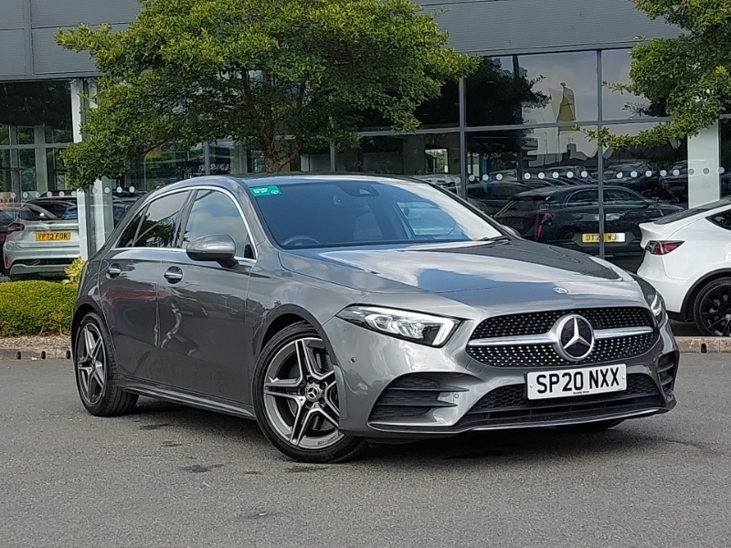 Mercedes-Benz A Class A 200 Amg Line Blue #1