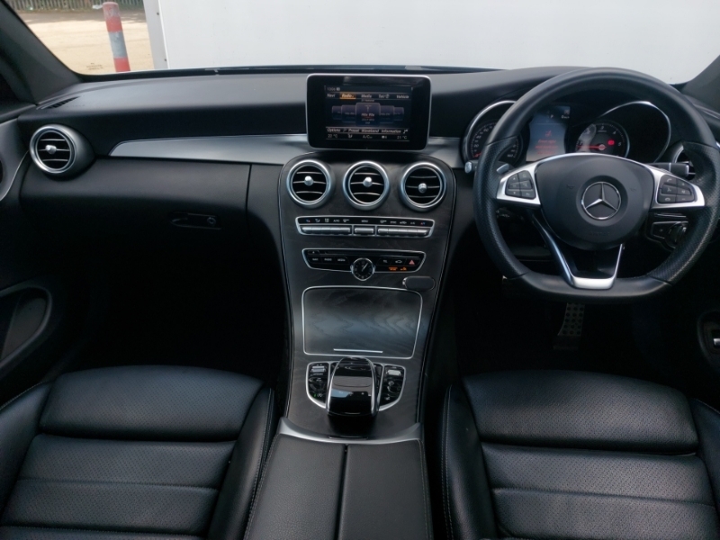 Mercedes-Benz C Class C220d Amg Line SP67MKM Silver #3