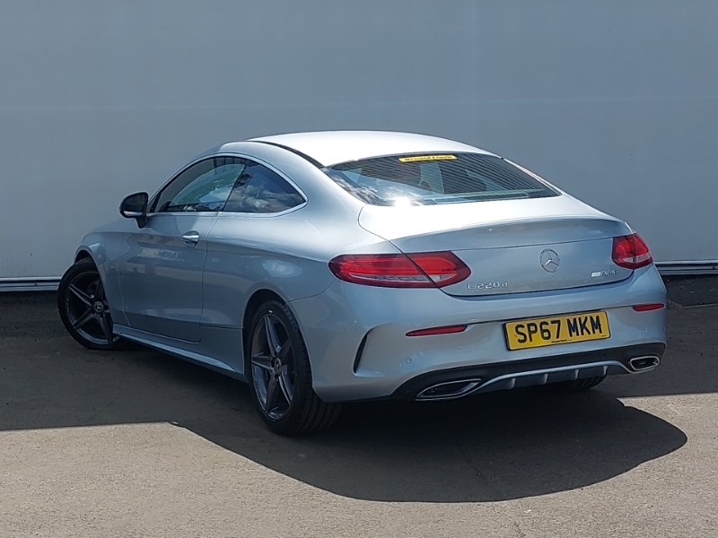 Mercedes-Benz C Class C220d Amg Line SP67MKM Silver #2