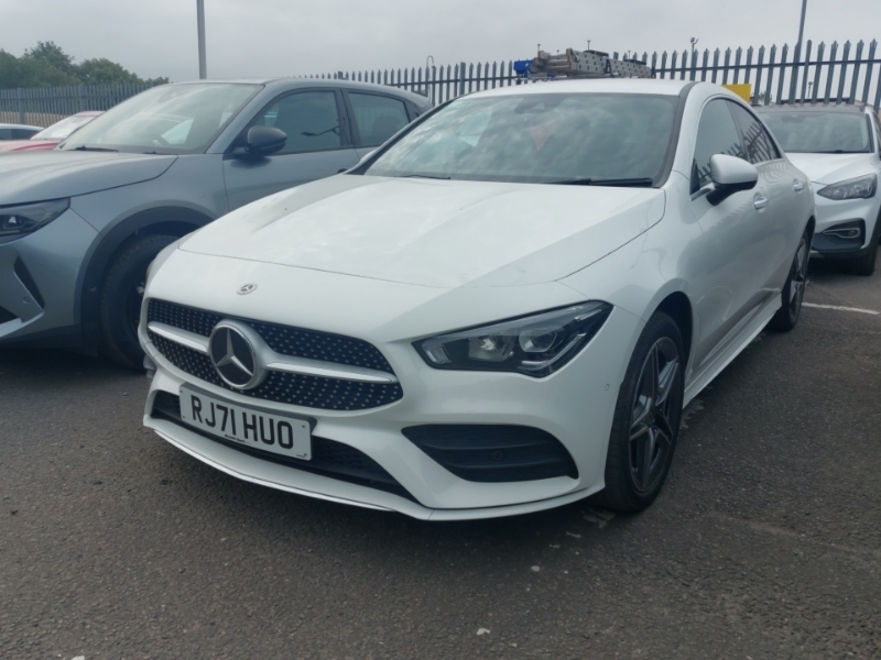 Mercedes-Benz CLA Class Cla 250E Amg Line Premium Tip White