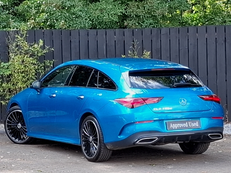 Mercedes-Benz CLA Class Cla 220D Amg Line Premium Plus Tip KS25PYH Blue #2