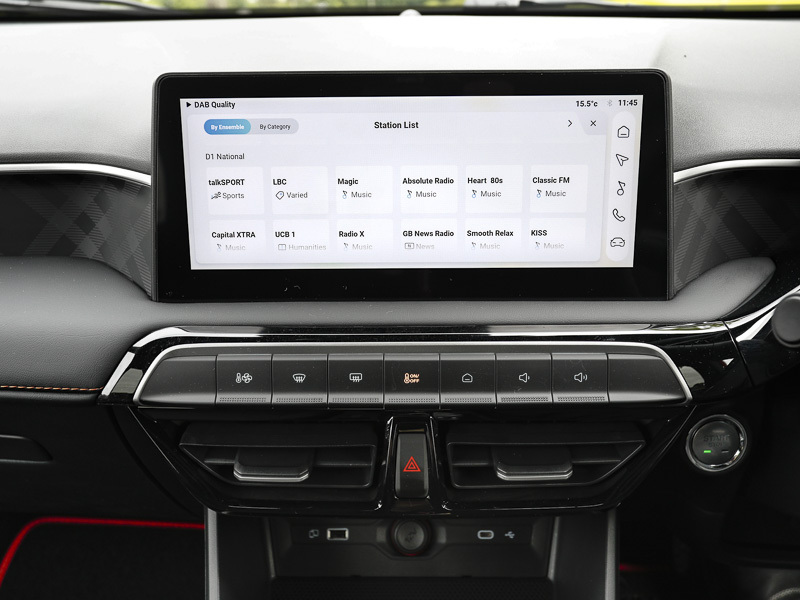 MG MG3 1.5 Hybrid Trophy Black #12