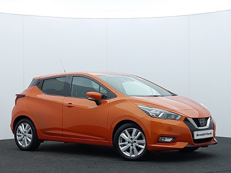 Nissan Micra Acenta White #7
