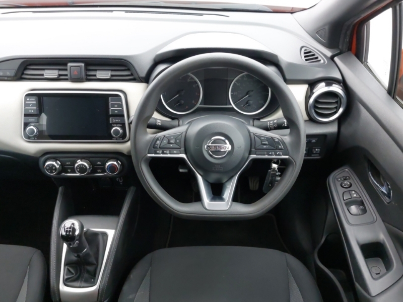 Nissan Micra Acenta White #8