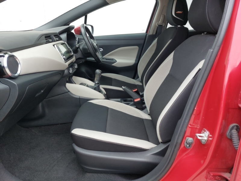 Nissan Micra 1.0 Ig-t 100 Tekna Red #5