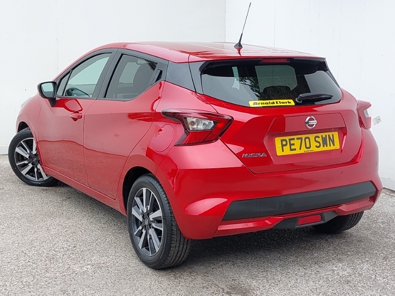 Nissan Micra 1.0 Ig-t 100 Tekna Red #2