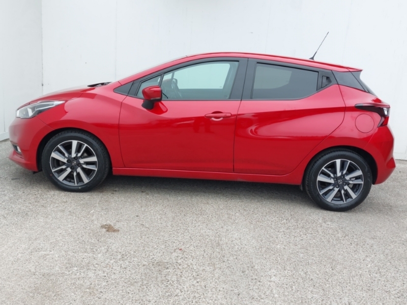 Nissan Micra 1.0 Ig-t 100 Tekna Red #4