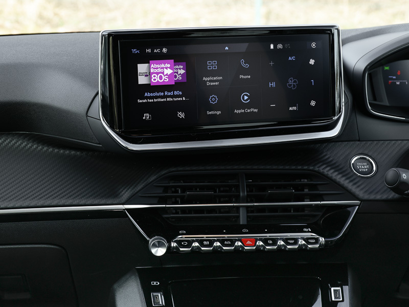 Peugeot 208 1.2 Hybrid 110 Gt E-dsc6 Black #13
